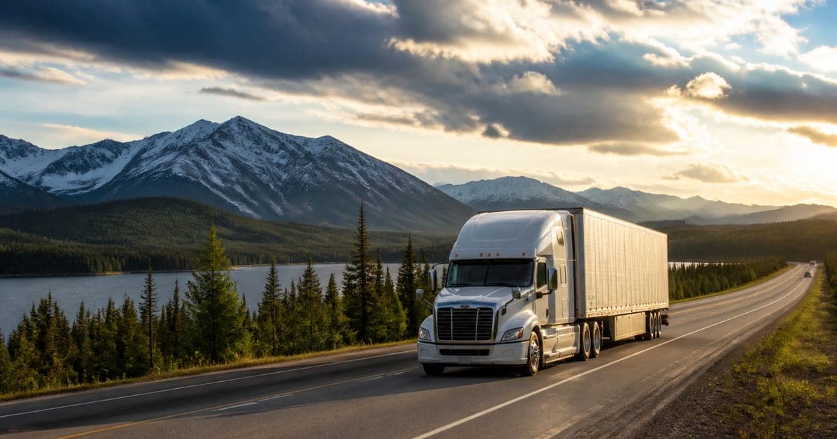 Flete internacional por carretera en Norteamérica